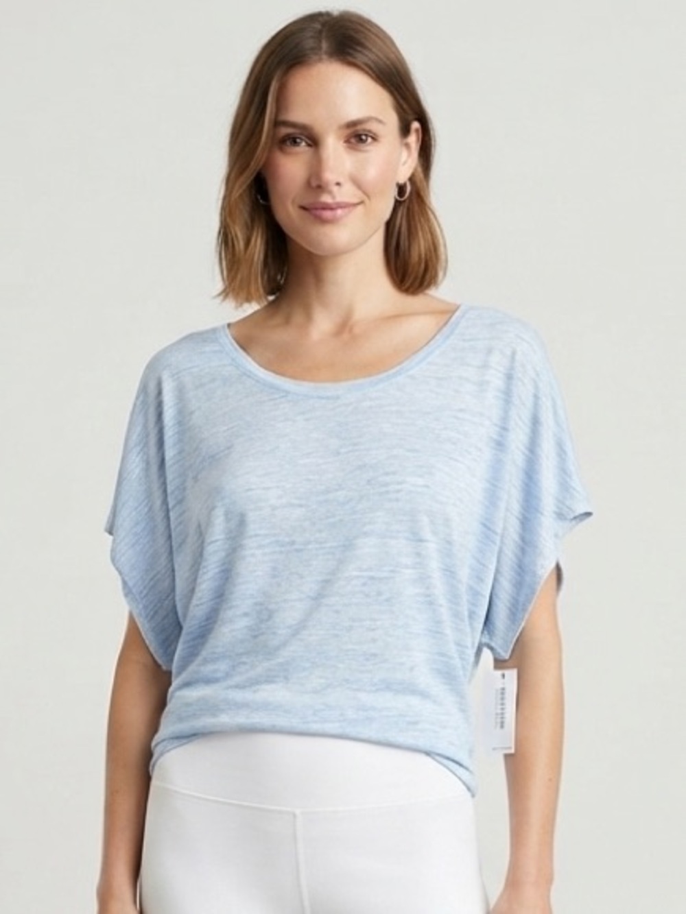 Bella Short sleeve Light Blue Women's Top